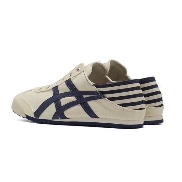 Onitsuka Tiger Mexico 66 Paratay natural and navy women’s 6.5 - Picture 4 of 16